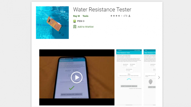 Aplicatie va spune daca smartphone Galaxy este rezistent la apa