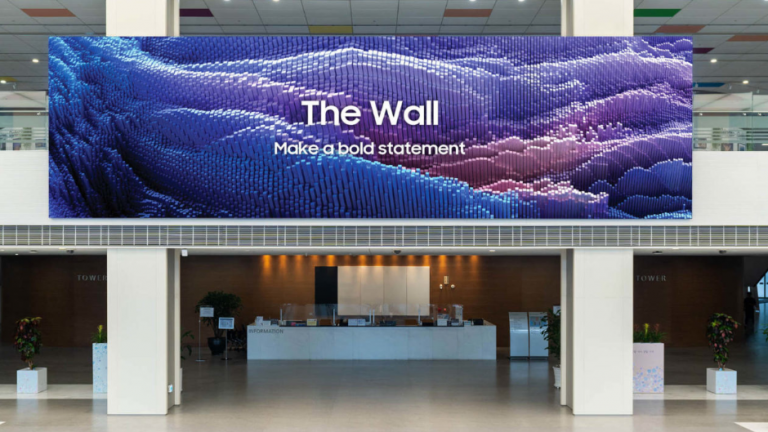 Noul Samsung The Wall este o minune de televizor MicroLED de 1000 inch