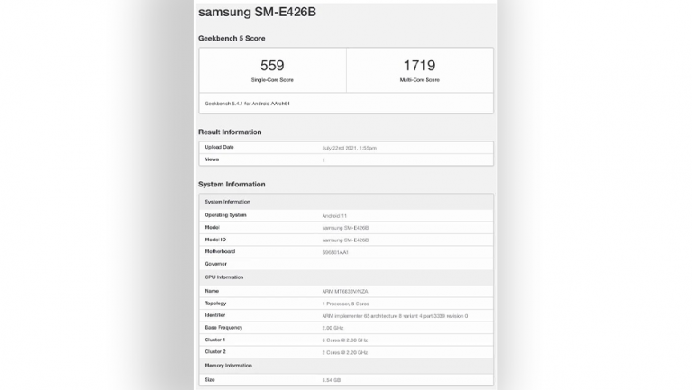 Samsung Galaxy F42 5G a aparut pe Geekbench aflam detalii cheie