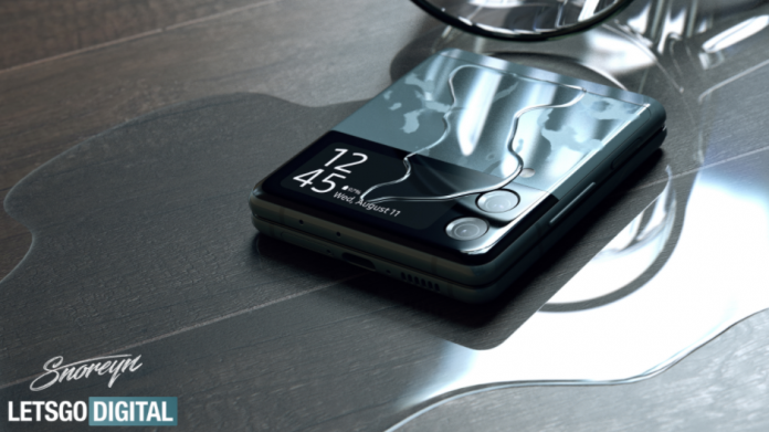 Samsung Galaxy Z Flip 3 va fi impermeabil la ap