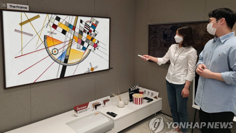 Televizoarele Samsung promoveaza tot mai mult lucrarile de arta