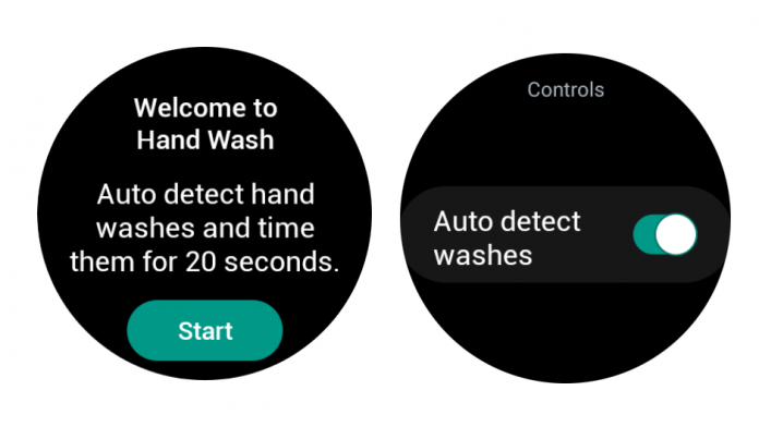 Aplicatia Samsung Hand Wash lansata in Play Store pentru seria Galaxy Watch 4