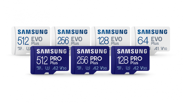 Noi carduri microSD Samsung PRO Plus si EVO Plus mai rapide si durabile