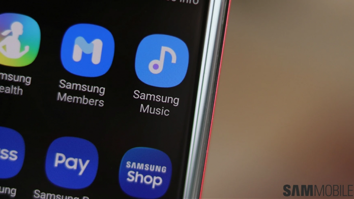 Noua actualizare Samsung Music pentru telefoanele pliabile