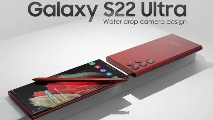 Camere foto spate pe Galaxy S22 Ultra cu design drop water