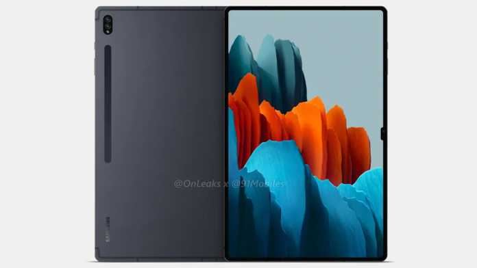 Galaxy Tab S8 Ultra prezinta un notch in noile randari neoficiale