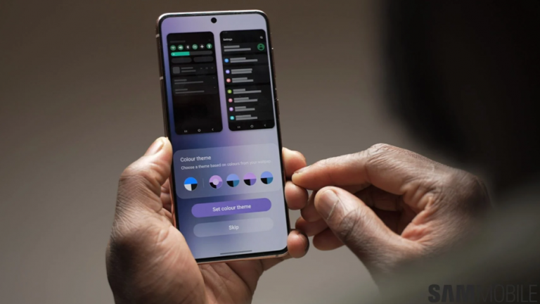 Toate aplicatiile Samsung vor beneficia de Material You pe One UI