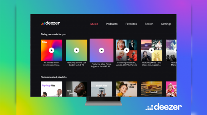 Aplicatia Deezer disponibila in curand pe televizoarele inteligente Samsung
