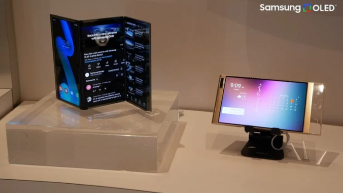 Conceptele pliabile Samsung Flex S Flex G si Flex Note expuse la CES 2022