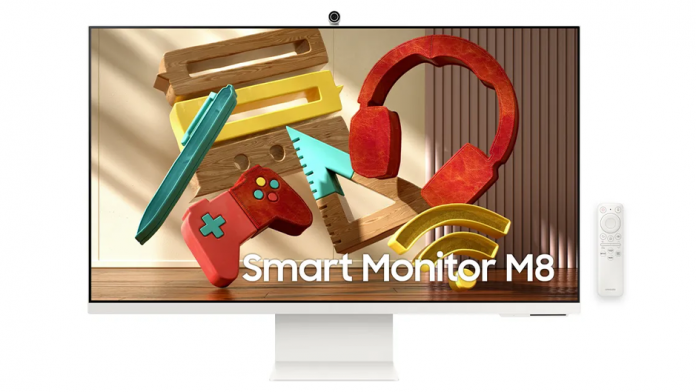 Samsung Smart Monitor M8 cu rezolutie 4K va fi lansat la CES 2022 Las Vegas