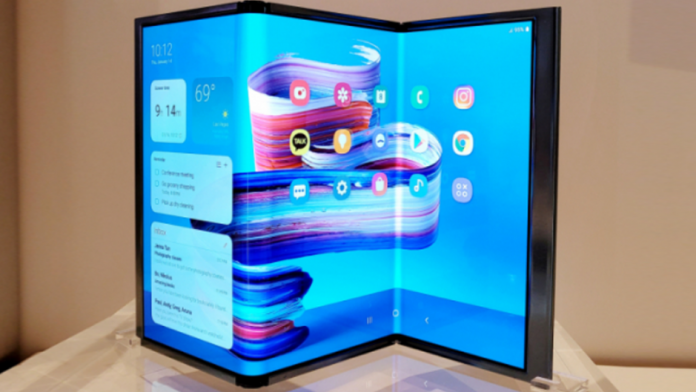 Samsung lucreaza la un afisaj flexibil asimetric pentru telefoanele pliabile