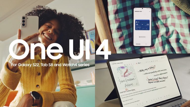 Samsung detaliază caracteristicile One UI 4.1 într-un videoclip