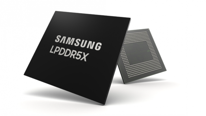 Cipul de memorie Samsung LPDDR5X este cel mai rapid din lume