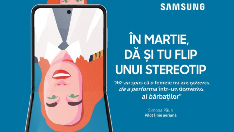 Flip The Stereotypes campanie Samsung pentru a celebra femeile