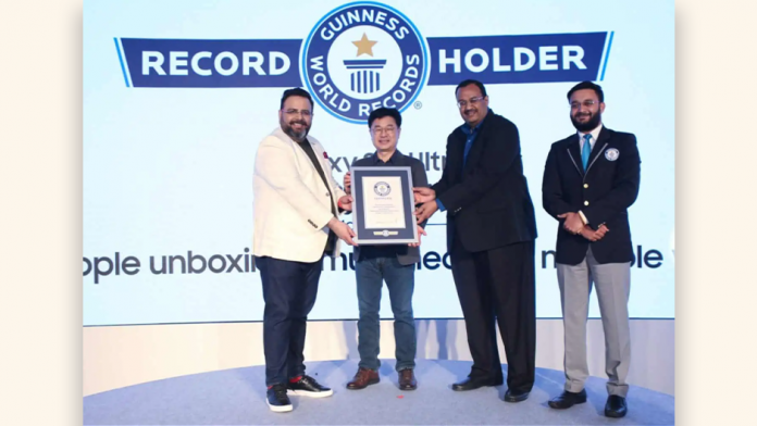 Samsung Galaxy S22 Ultra a ajuns in Guinness World Records