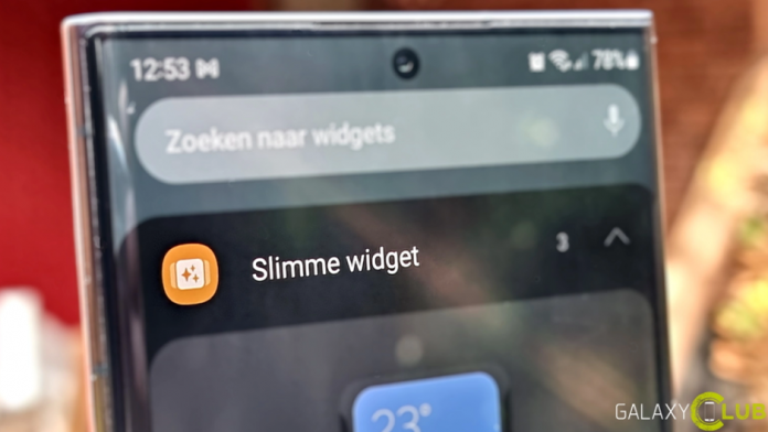 Smart Widget pe ecranul de pornire cu telefoanele Galaxy cu One UI 4.1