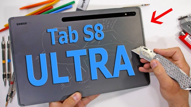 Samsung Galaxy Tab S8 Ultra este o tabletă foarte robustă