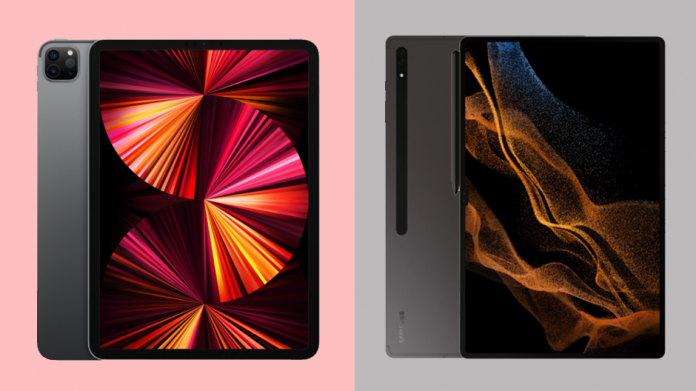 Apple iPad Pro 2021 vs Samsung Galaxy Tab S8 Ultra