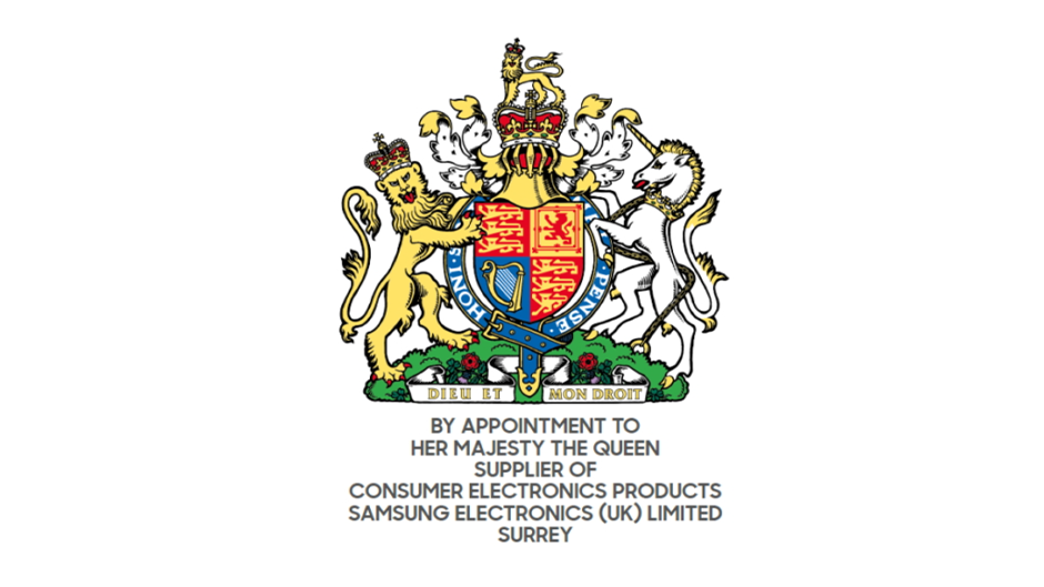 Samsung Electronics furnizorul Casei Regale Queen Royal Warrant