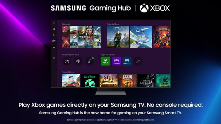 Samsung aduce jocuri in cloud Xbox pe televizoarele QLED