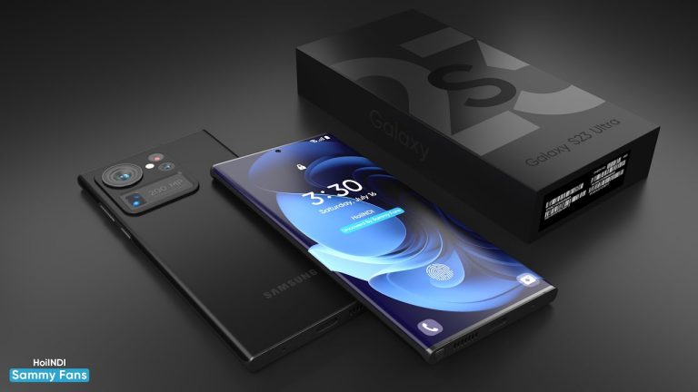 Concept video cu Samsung Galaxy S23 Ultra cu o cameră de 200MP