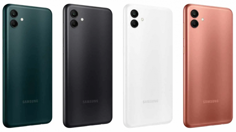 Samsung Galaxy A04 lansat
