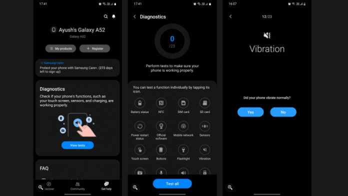 Cum sa verifici daca telefonul tableta Samsung Galaxy functioneaza corect