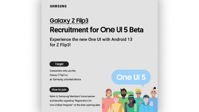 Galaxy Z Flip 3 a intrat in program beta Android 13 stabil este aproape