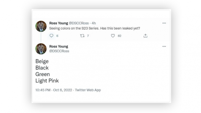 Optiunile de culoare de la seria Galaxy S23 extrem de limitate
