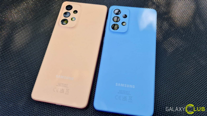 Samsung Galaxy A54 cu o baterie ceva mai mare