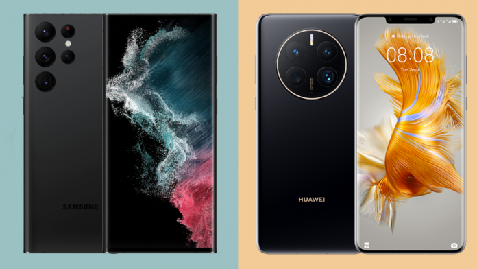 Samsung Galaxy S22 Ultra vs Huawei Mate 50 Pro