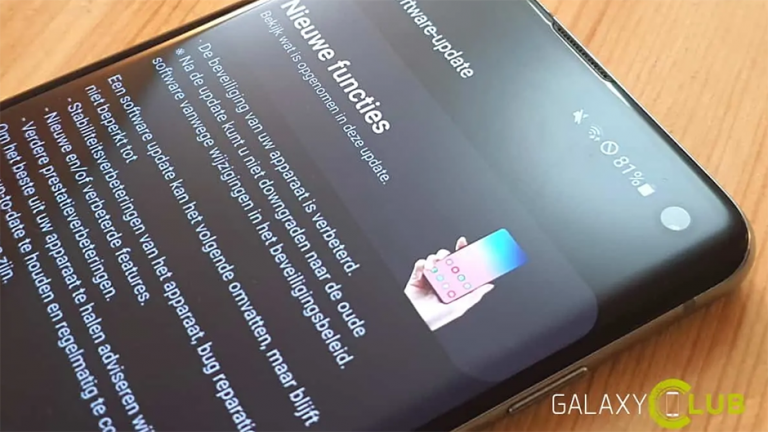 Seria Galaxy S10 primeste actualizarea de securitate din ianuarie