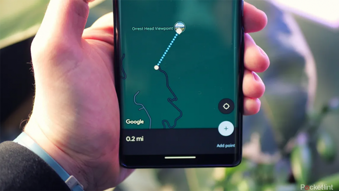 Cum sa masori o distanta cu Google Maps pe un telefon Samsung Galaxy