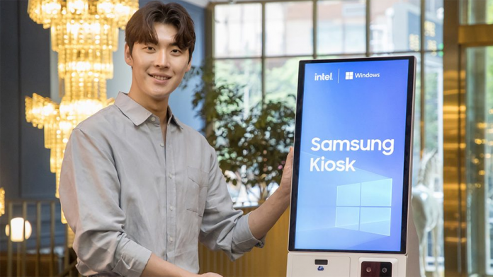 Noul Samsung Kiosk echipat cu sistem de operare Windows