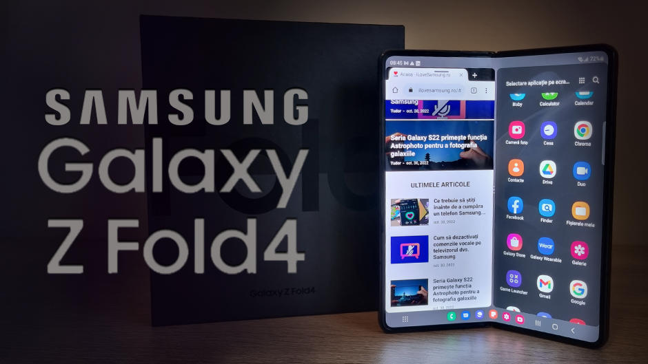 Samsung Galaxy Z Fold 4 – Preț, Păreri și Specificații