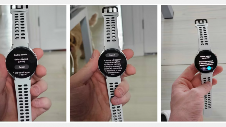 Wear OS 4 va poate permite sa schimbati ceasurile intre telefoane fara resetare