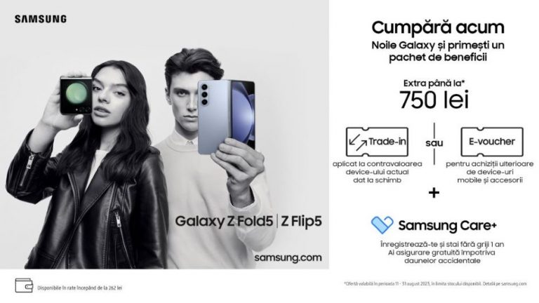 Galaxy Z Flip 5 și Fold 5