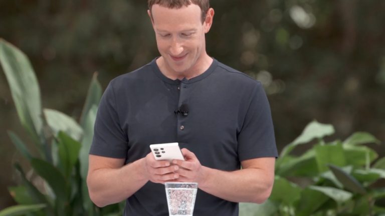 Mark Zuckerberg a folosit Galaxy S23 Ultra