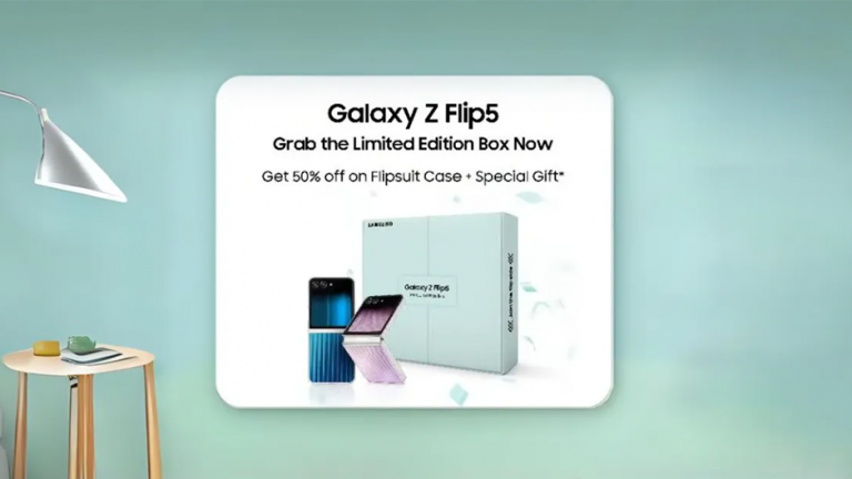 Samsung Galaxy Z Flip5 and BTS Limited