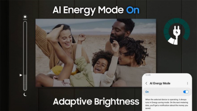 AI Energy Mode pe televizoarele Samsung