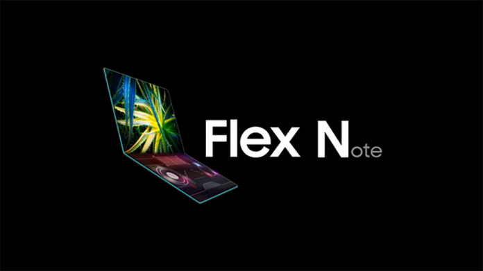 Laptopul pliabil Samsung Flex Note
