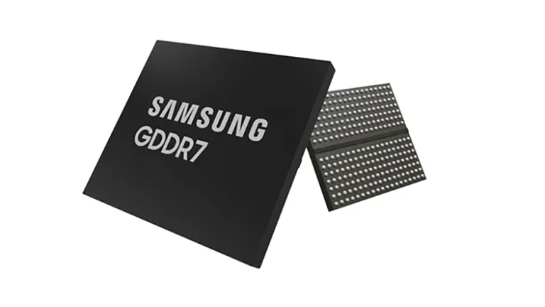 Exclusive Samsung GDDR7 memory