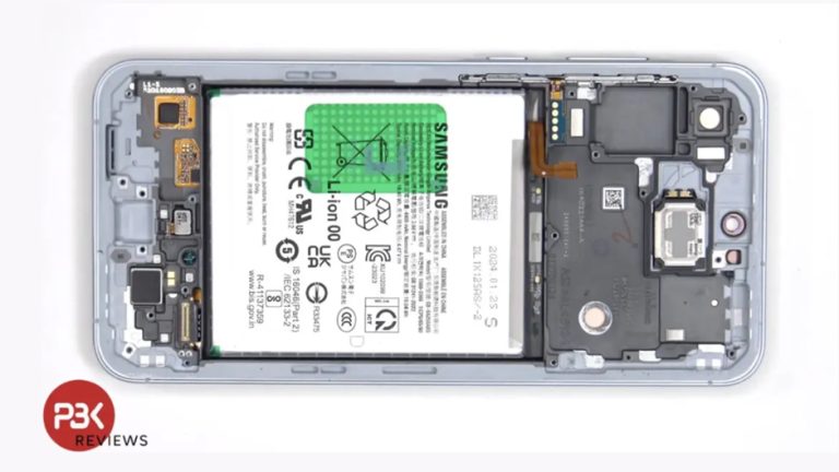Galaxy A55 repairability score