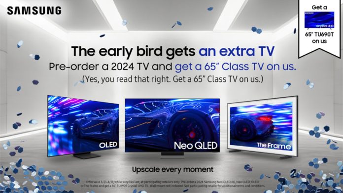 Televizoarele Samsung 2024 sunt disponibile pentru precomanda