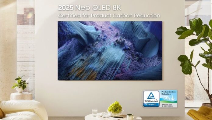 Product Carbon Reduction televizoare Samsung