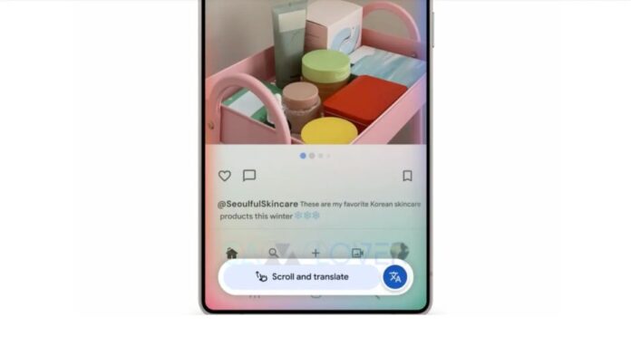 Circle to Search Scroll & Translate