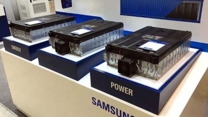 Baterii ESS Samsung SDI