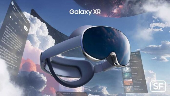 ecrane Galaxy XR OLEDoS