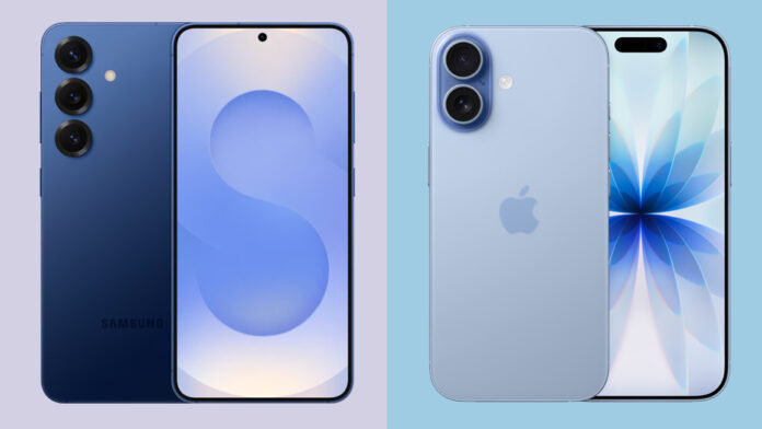 Samsung Galaxy S25 vs Apple iPhone 17