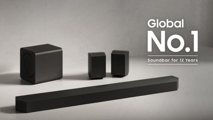 Samsung 12th-Consecutive-Year sounbar